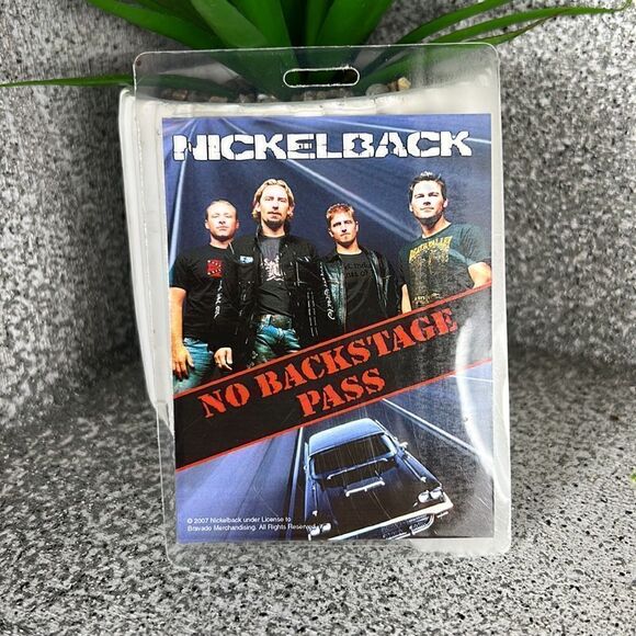 Nickelback ‘All The Right Reasons’ 2007 Backstage Pass Collector’s Memorabilia - Picture 2 of 2